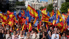 Многохиляден протест в Мадрид срещу каталунските сепаратисти