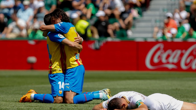 Закъсалият Валенсия постигна много важен успех в борбата си за