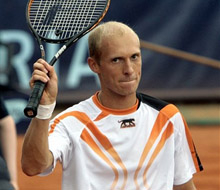 ATP Пьортшач: Николай Давиденко - Никалъс Лапенти 6:4, 6:2