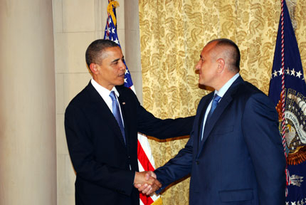 Обама приема Борисов в Овалния кабинет 