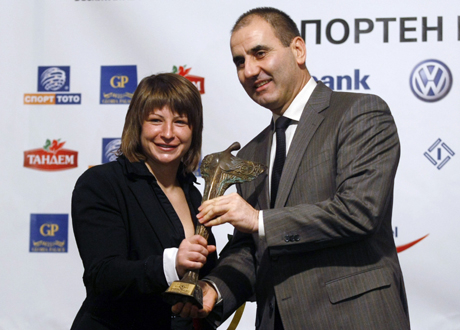 Борисов поздрави Станка Златева за сребърния медал