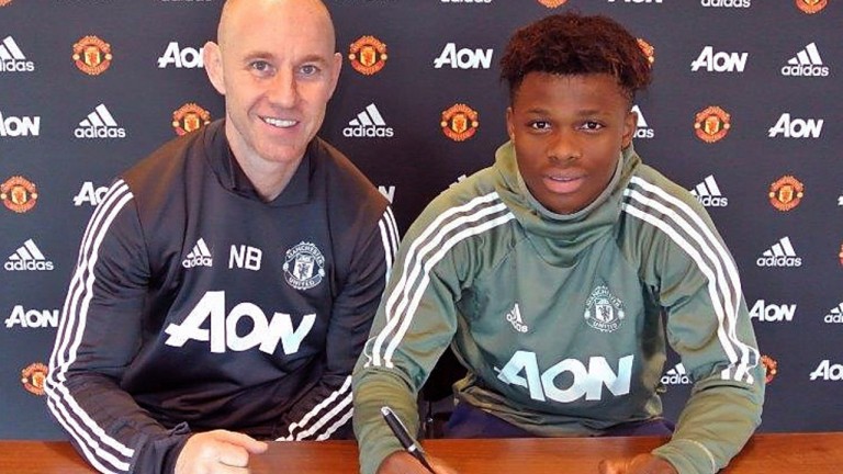 Манчестър Юнайтед подписа с 16-годишен белгиец
