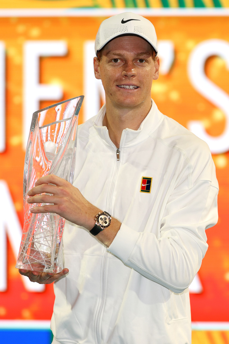 Яник Синер с титлата от Miami Open