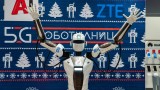 А1 показа 5G робот в София