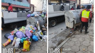 Общо 19 камиона за сметопочистване работят днес в Подуяне Слатина