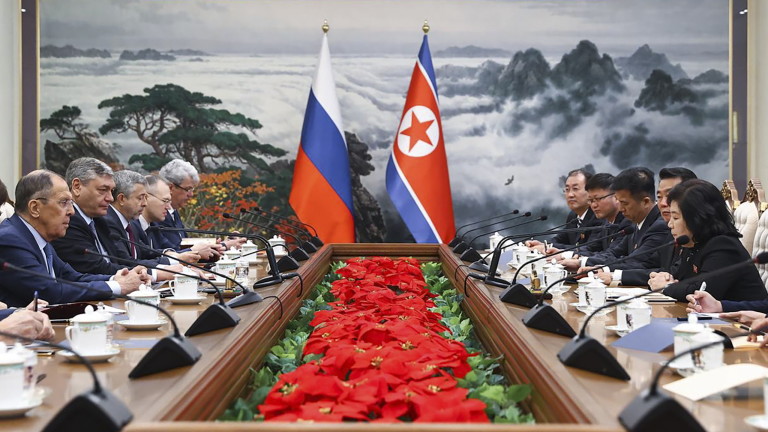 Руска делегация пристигна за икономически разговори в Северна Корея
