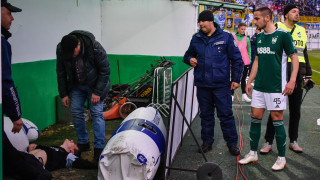 Полицията в Благоевград започва проверка на инцидента по време на мача Пирин - Левски