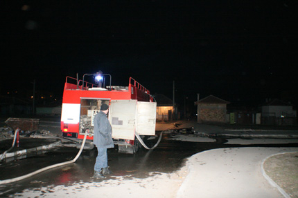 Циганин запали къщата си в Казанлък