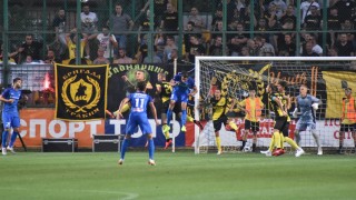 Ботев (Пловдив) - Левски 0:1, гол на Илия Димитров