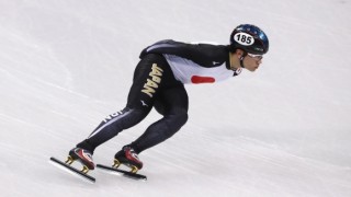 Японският състезател в шорттрека на Олимпийските игри Кей Саито