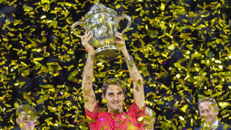 Роджър Федерер триумфира с титлата в Базел
