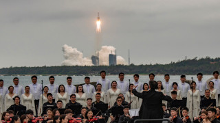 Китай твърди че горният модул на ракетата Long March 5B