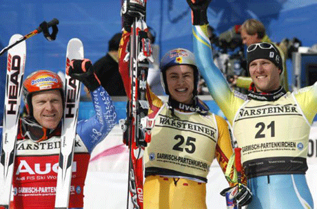 Канадецът Гай спечели спускането в Гармиш-Партенкирхен