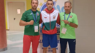 Викторио Илиев завоюва трети медал за младежите ни от Европейското