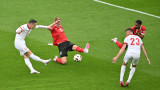 Полша - Австрия 1:3 (Развой на срещата по минути)