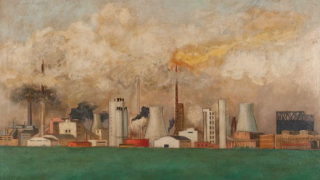 Индустриалният пейзаж в живописта през XX век