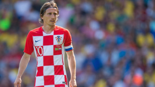 Лука Модрич страда за Хърватия