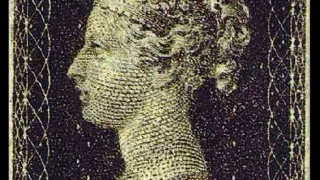 Най старата пощенска марка в света британската Penny Black Черното