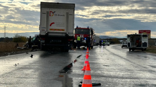 Катастрофа край Мъглиж взе една жертва