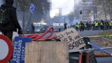 Стотици "жълти жилетки" блокираха центъра на Брюксел