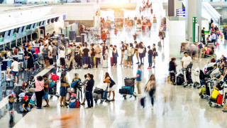 По време на ковид пандемията въздушният транспорт удари невиждано от