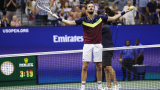 Даниил Медведев детронира миналогодишния шампион и лидер в световната ранглиста