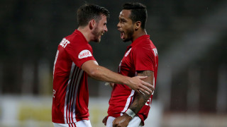 ЦСКА 1 0 ОФК Титоград 45′ ИГРАТА СЕ ПОДНОВЯВА