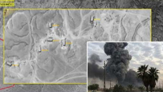 Въздушните удари удариха област близо до сирийската граница във вторник