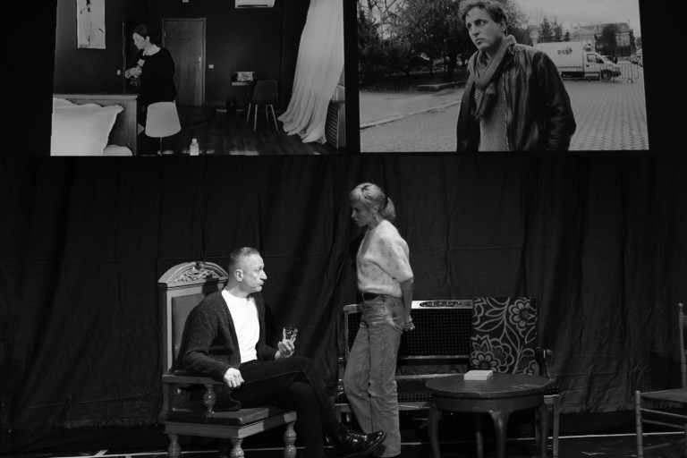 Деян Донков и Радина Кърджилова на подготовка на