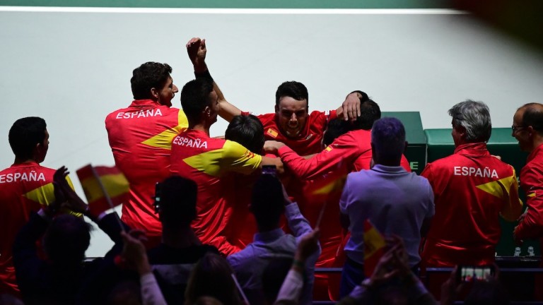 Баутиста Агут изведе Испания напред във финала за купа "Дейвис"