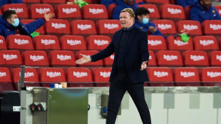 Треньорът на Барселона Роналд Куман ще остане начело на тима