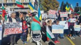 Пореден протест на украински бежанци, този път в Кранево
