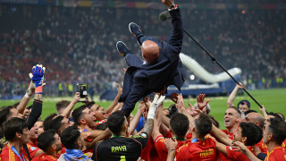 Националният селекционер на Испания Луис де ла Фуенте беше изключително щастлив