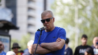 Мажоритарният собственик на Левски Наско Сираков и собственика на генералния спонсор