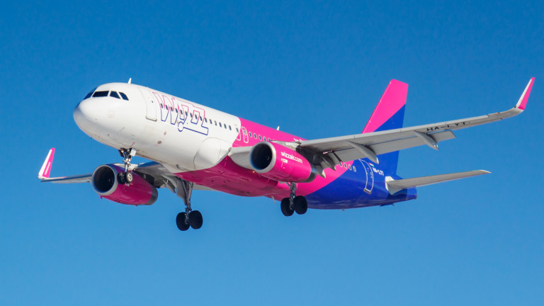 Wizz Air е най-големият въздушен превозвач в Централна и Източна