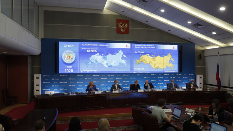 Окончателно: 77,92% от руснаците позволиха на Путин да остане на власт