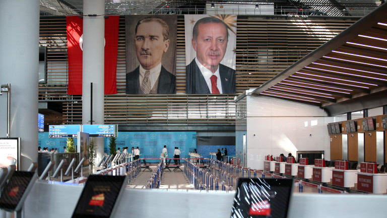 Турският президент Реджеп Ердоган открива новото международно летище в Истанбул,