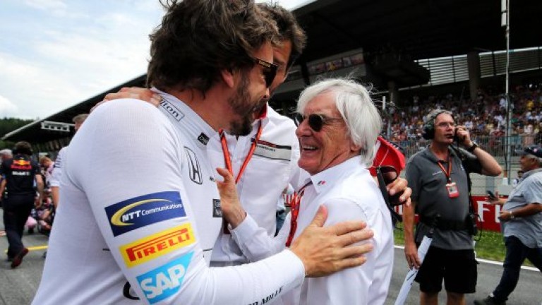 Бившият собственик на Формула 1 Бърни Екълстоун нареди Фернандо Алонсо