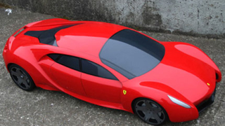 Ferrari FSX Concept - дело на студент
