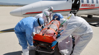 Турция е изпратила въздушна линейка и е репатрирала турски гражданин