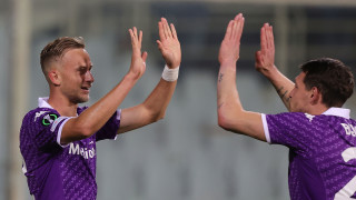 Централният нападател и водещ голмайстор на Фиорентина Андреа Белоти коментира