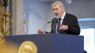 Главният редактор на Новая газета и носител на Нобелова награда