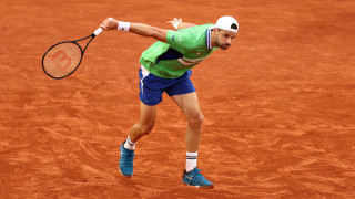 Най добрият български тенисист Григор Димитров излиза срещу италианеца Яник Синер