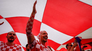 Феновете на Хърватия са уверени в успеха на националния отбор