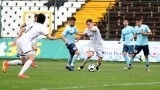 Славия - Дунав 3:1, (Развой на срещата по минути)