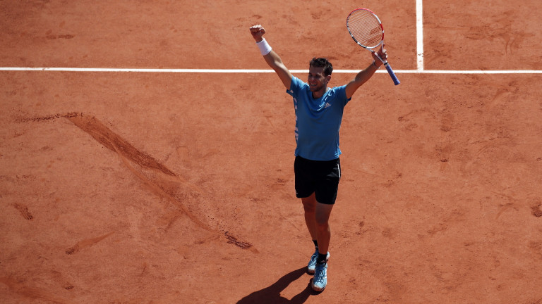 Доминик Тийм е финалист на "Ролан Гарос" след голяма битка с Новак Джокович