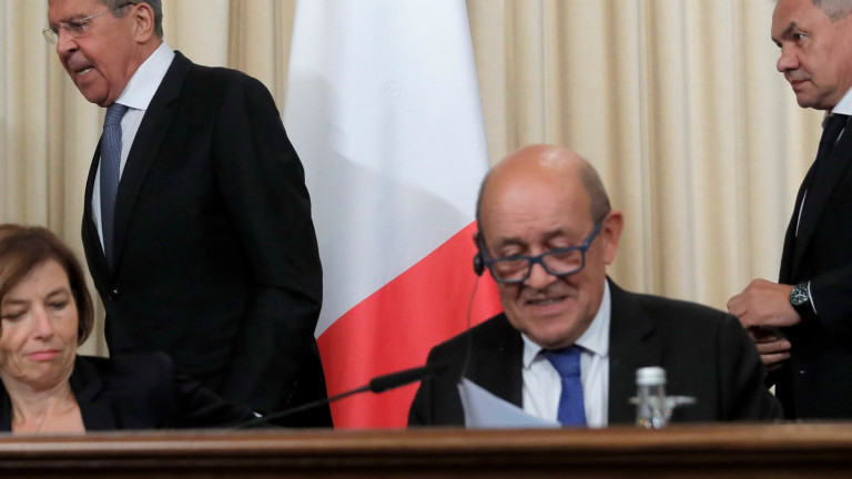 Френският външен министър иска Западът и Франция да говорят с Путин за Сирия