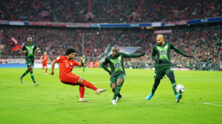 Байерн Мюнхен победи Волфсбург в среща от 25 ия кръг на