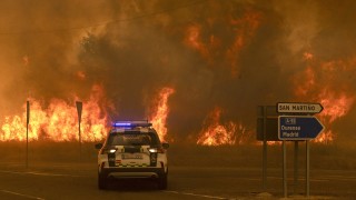 Испания се бори с 14 големи пожара