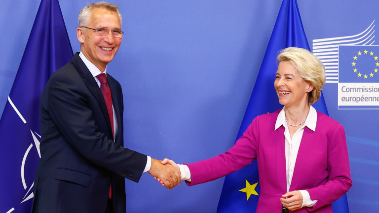 Ръководителите на НАТО и ЕС се срещнаха в понеделник, за
